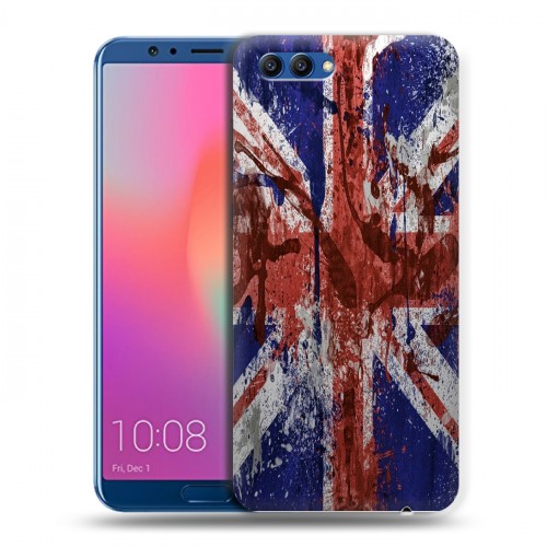 Дизайнерский пластиковый чехол для Huawei Honor View 10 Флаг Британии