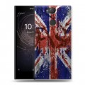 Дизайнерский силиконовый с усиленными углами чехол для Sony Xperia XA2 Флаг Британии