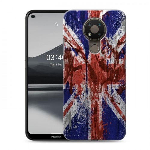 Дизайнерский силиконовый чехол для Nokia 3.4 Флаг Британии