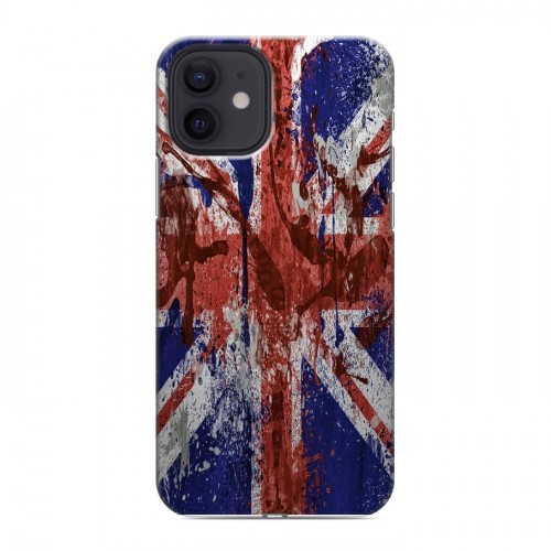 Дизайнерский силиконовый чехол для Iphone 12 Флаг Британии