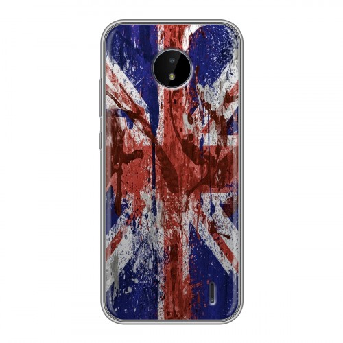 Дизайнерский пластиковый чехол для Nokia C20 Флаг Британии