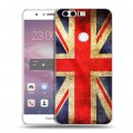 Дизайнерский пластиковый чехол для Huawei Honor 8 Флаг Британии
