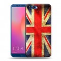 Дизайнерский пластиковый чехол для Huawei Honor View 10 Флаг Британии
