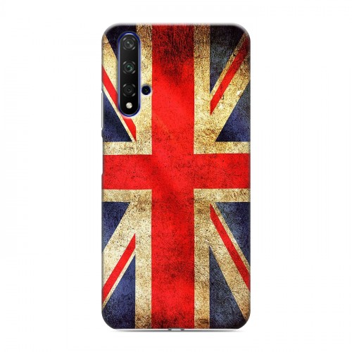 Дизайнерский пластиковый чехол для Huawei Honor 20 Флаг Британии