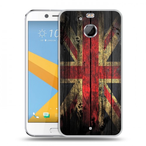 Дизайнерский пластиковый чехол для HTC 10 evo Флаг Британии
