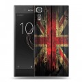 Дизайнерский пластиковый чехол для Sony Xperia XZs Флаг Британии