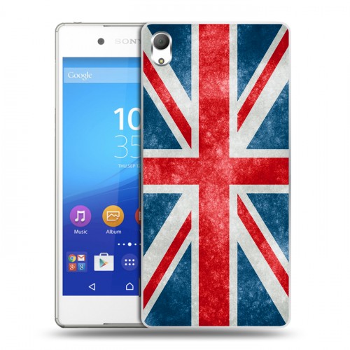 Дизайнерский пластиковый чехол для Sony Xperia Z3+ Флаг Британии
