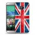 Дизайнерский силиконовый чехол для HTC One ME Флаг Британии