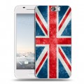 Дизайнерский пластиковый чехол для HTC One A9 Флаг Британии