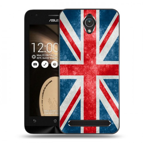 Дизайнерский пластиковый чехол для ASUS ZenFone Go 4.5 Флаг Британии