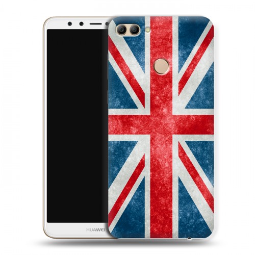 Дизайнерский пластиковый чехол для Huawei Y9 (2018) Флаг Британии