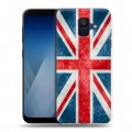 Дизайнерский пластиковый чехол для Samsung Galaxy A6 Флаг Британии