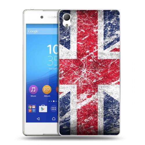 Дизайнерский пластиковый чехол для Sony Xperia Z3+ Флаг Британии