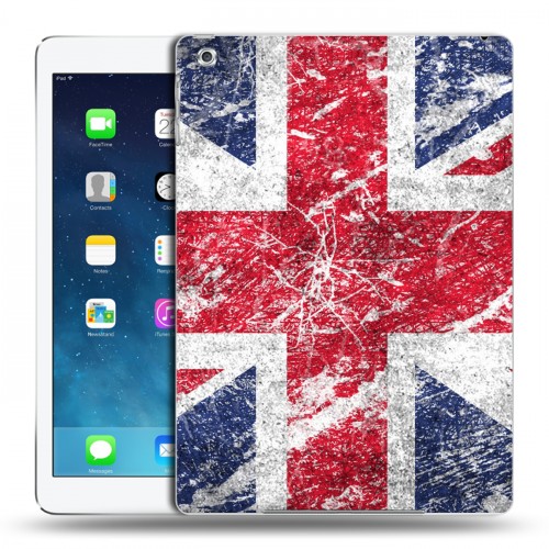 Дизайнерский силиконовый чехол для Ipad (2017) Флаг Британии