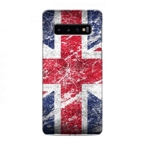 Дизайнерский силиконовый чехол для Samsung Galaxy S10 Флаг Британии