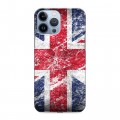 Дизайнерский пластиковый чехол для Iphone 13 Pro Max Флаг Британии