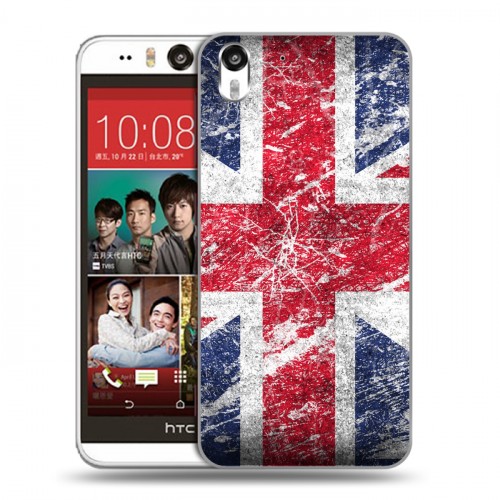 Дизайнерский силиконовый чехол для HTC Desire Eye Флаг Британии