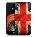 Дизайнерский силиконовый чехол для LG X Power Флаг Британии