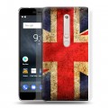 Дизайнерский пластиковый чехол для Nokia 6 (2018) Флаг Британии