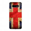 Дизайнерский пластиковый чехол для Samsung Galaxy S10 Plus Флаг Британии