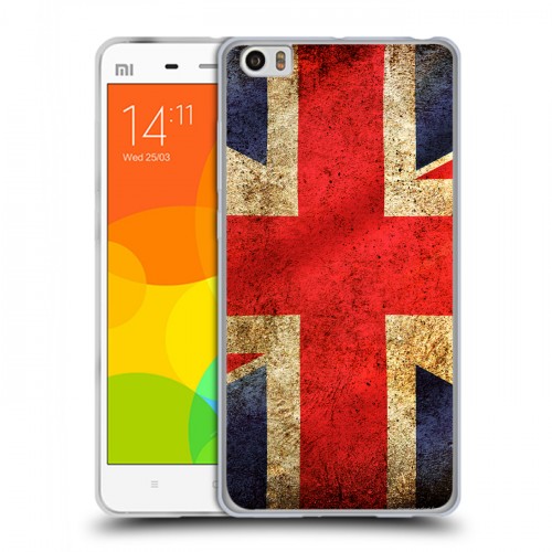 Дизайнерский пластиковый чехол для Xiaomi Mi Note Флаг Британии
