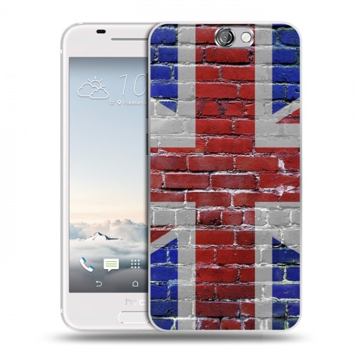 Дизайнерский силиконовый чехол для HTC One A9 Флаг Британии