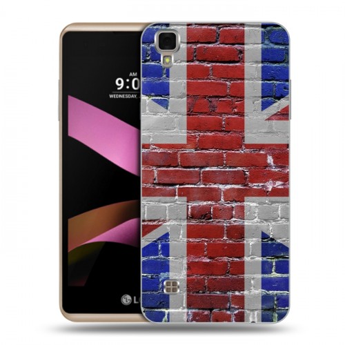 Дизайнерский силиконовый чехол для LG X Style Флаг Британии