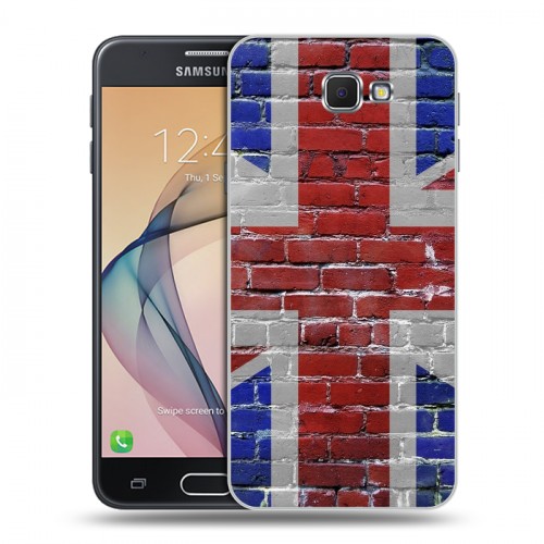 Дизайнерский пластиковый чехол для Samsung Galaxy J5 Prime Флаг Британии