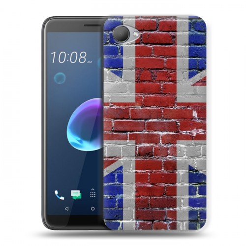 Дизайнерский пластиковый чехол для HTC Desire 12 Флаг Британии