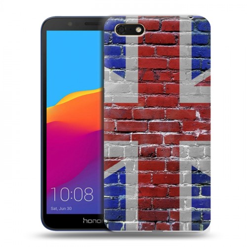 Дизайнерский пластиковый чехол для Huawei Honor 7A Флаг Британии