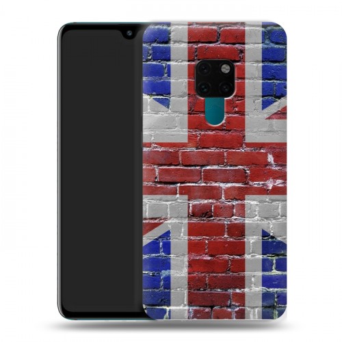 Дизайнерский пластиковый чехол для Huawei Mate 20 Флаг Британии