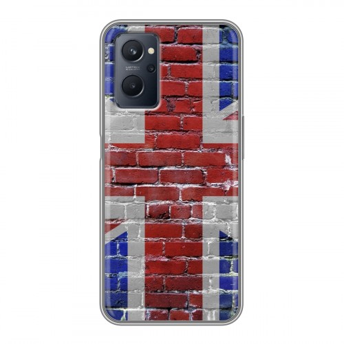 Дизайнерский пластиковый чехол для Realme 9i Флаг Британии