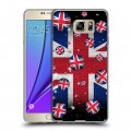 Дизайнерский пластиковый чехол для Samsung Galaxy Note 5 Флаг Британии