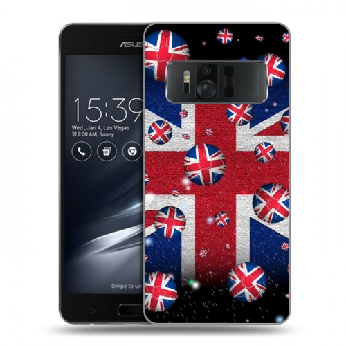 Дизайнерский силиконовый чехол для ASUS ZenFone AR Флаг Британии