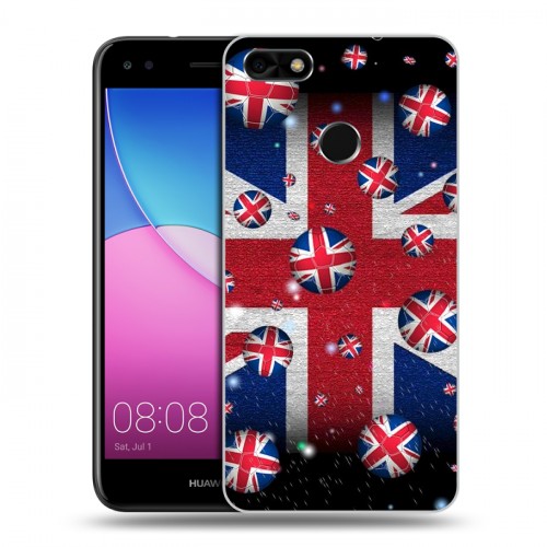 Дизайнерский пластиковый чехол для Huawei Nova Lite (2017) Флаг Британии