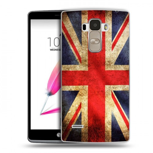 Дизайнерский силиконовый чехол для LG G4 Stylus Флаг Британии