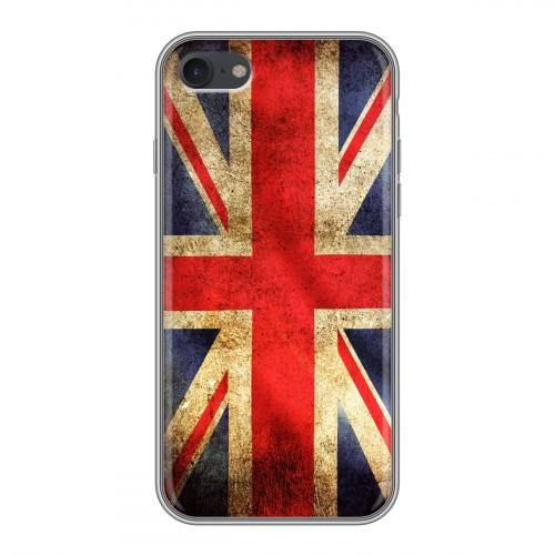 Дизайнерский силиконовый чехол для Iphone 7 Флаг Британии