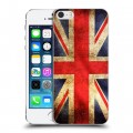 Дизайнерский пластиковый чехол для Iphone 5s Флаг Британии