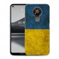 Дизайнерский силиконовый чехол для Nokia 3.4 Флаг Украины