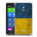 Дизайнерский силиконовый чехол для Nokia XL Флаг Украины