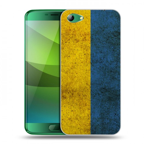 Дизайнерский силиконовый чехол для Elephone S7 Флаг Украины