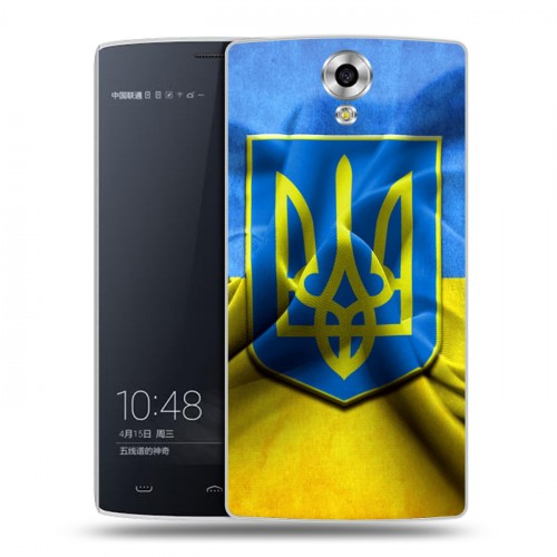 Дизайнерский силиконовый чехол для Homtom HT7 Флаг Украины