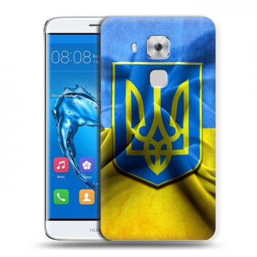 Дизайнерский пластиковый чехол для Huawei Nova Plus Флаг Украины