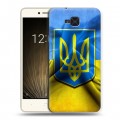 Дизайнерский силиконовый чехол для BQ Aquaris U2 Флаг Украины