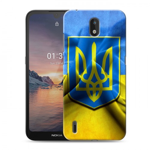 Дизайнерский силиконовый чехол для Nokia 1.3 Флаг Украины