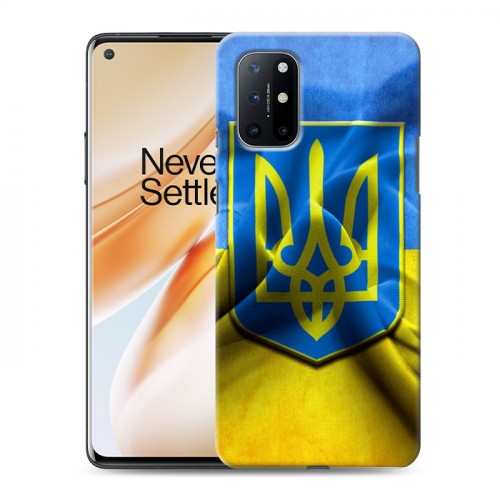 Дизайнерский пластиковый чехол для OnePlus 8T Флаг Украины