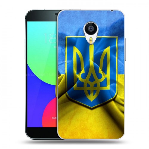 Дизайнерский пластиковый чехол для Meizu MX4 Pro Флаг Украины