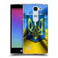 Дизайнерский силиконовый чехол для LG Spirit Флаг Украины
