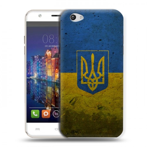 Дизайнерский силиконовый чехол для BQ Amsterdam Флаг Украины
