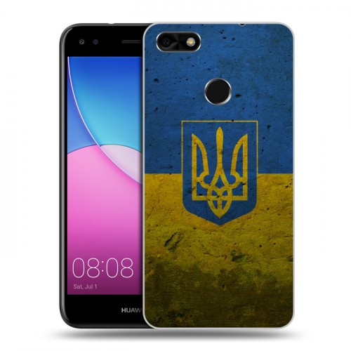 Дизайнерский пластиковый чехол для Huawei Nova Lite (2017) Флаг Украины